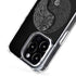 Liquid Blue Yin Yang Music Skulls iPhone 16 Pro MagSafe Case